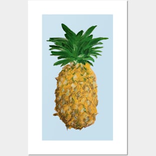 Painted Pineapple Posters and Art